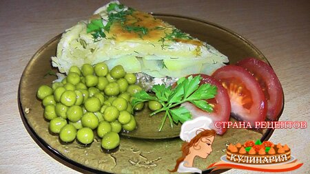 пирог с рыбными консервами
